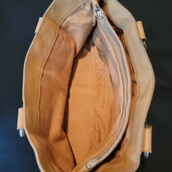 Authentic Celine Boogie Camel Leather Handbag - Picture 7 of 13